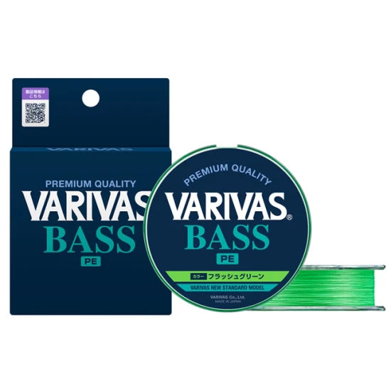 Fir Textil Varivas Bass Pe X4 Flash Green, 150m, 0.128mm, 10lb
