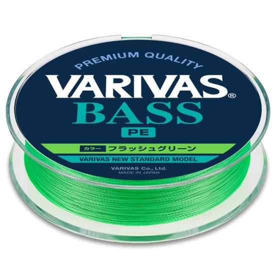 Fir Textil Varivas Bass Pe X4 Flash Green, 150m, 0.128mm, 10lb