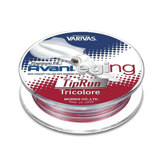 Fir Textil Varivas FIR AVANI EGING TIP RUN PREMIUM PE 150m 0.104mm 8.0lb Tricolore
