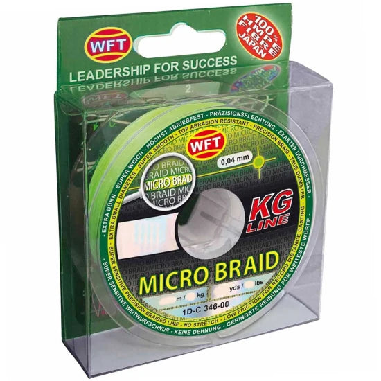 Fir Textil Wft Micro Braid Uv Verde, 150m, 0.06mm