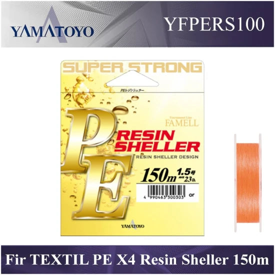 Fir Textil Yamatoyo Pe Resin Sheller Orange, 0.191mm, 150m