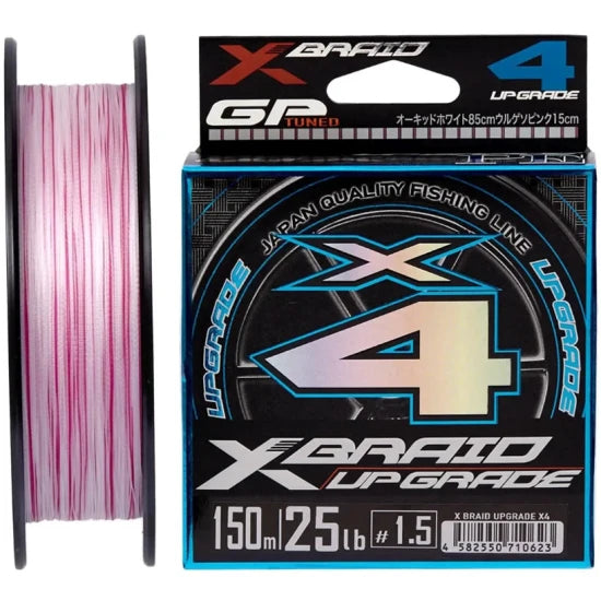 Fir Textil Ygk X-braid X4 Upgrade Pe 150m, 8lbs