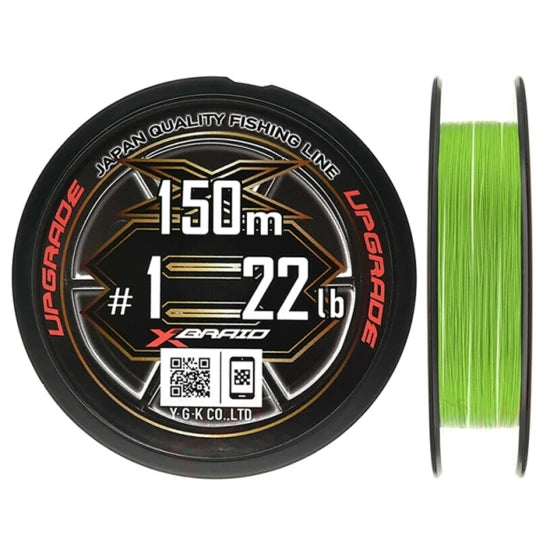 Fir Textil Ygk X-braid X8 Upgrade Pe 0.6, 0.128mm, 14lb, 150m