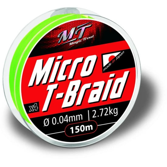 Fir Textil Zebco Magic Trout  0,10mm Micro T-braid 150m 7,26kg / 16lbs