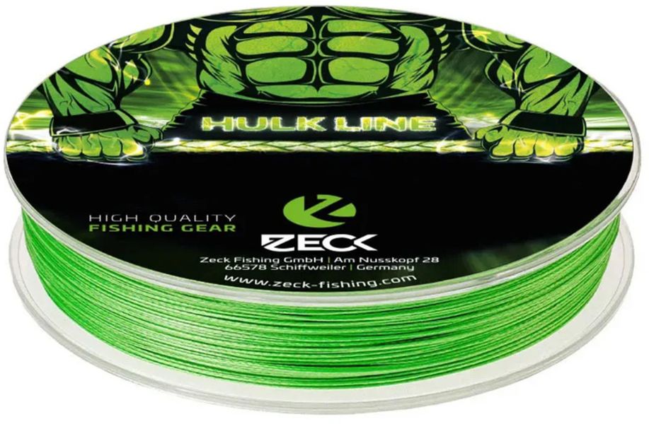 Fir Textil Zeck Hulk Line Verde, 0.36mm, 23kg, 190m