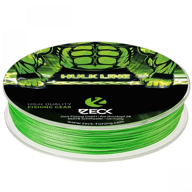 Fir Textil Zeck Hulk Line Verde, 0.43mm, 30kg, 250m