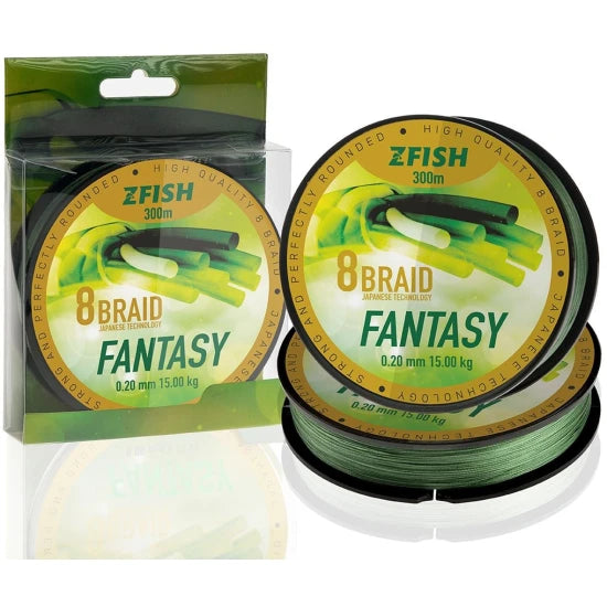 Fir Textil Zfish Fantasy 8 Braid, 0.08mm, 4.90kg, 130m