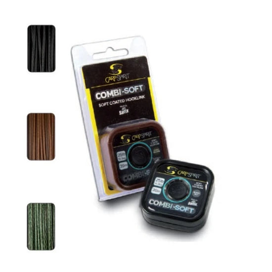 Fir Textil Cu Camasa Carp Spirit Combi Soft 20lb/20m Black Silt