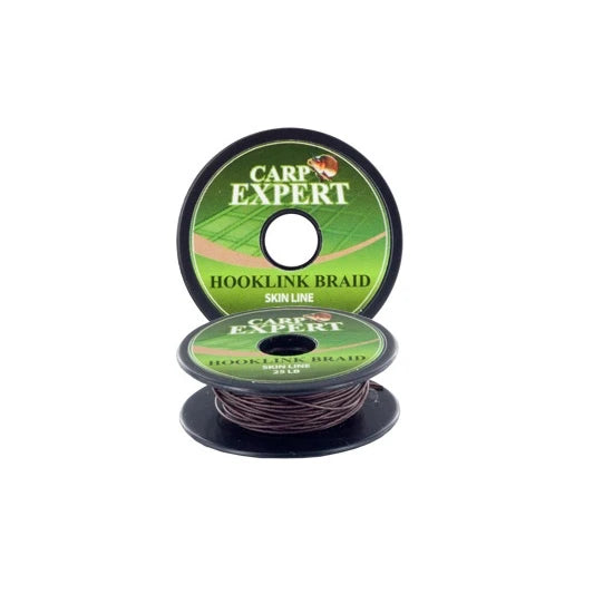 Fir Textil Cu Camasa Carp Expert Skin Line 15lbs Mud Brown 10m