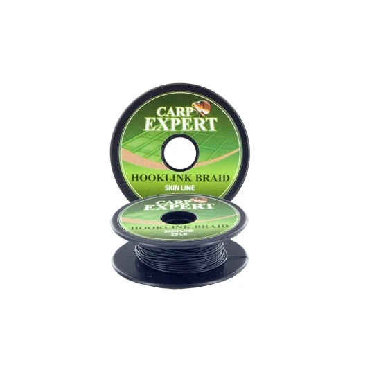 Fir Textil Cu Camasa Carp Expert Skin Line 15lbs Pitch Black 10m