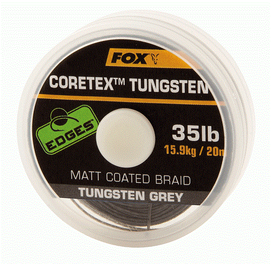 Fir Textil cu Camasa FOX Coretex Tungsten 20m 35lbs 15.9kg