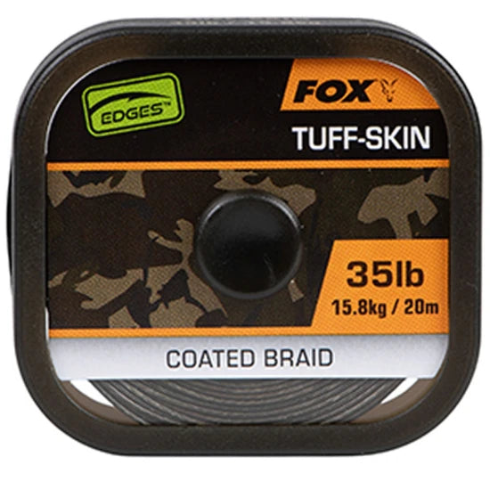Fir Textil Cu Camasa Fox Edges Tuff-skin, 20lb/9.1kg 20m