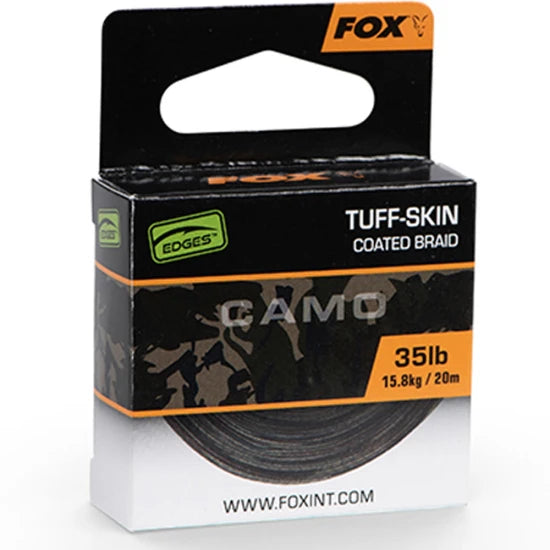 Fir Textil Cu Camasa Fox Edges Tuff-skin, 20lb/9.1kg 20m