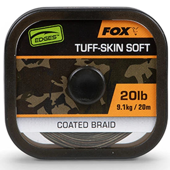 Fir Textil Cu Camasa Fox Edges Tuff-skin Soft - 20lb/9.1kg 20m