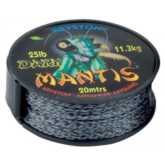 Fir Textil Cu Camasa Kryston Super Mantis Coated Braid, Dark Silt, 20m, 25lbs