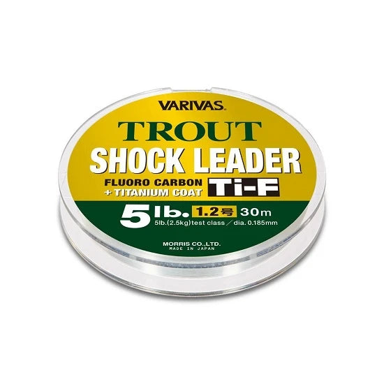 Fir Varivas Shockleader Fluorocarbon Ti-f Titanium 0.202mm 30m 6lb