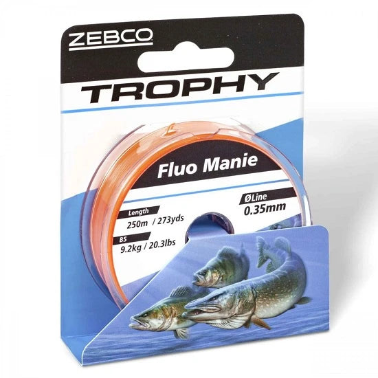 Fir Zebco Fluo Manie 0.25mm 300m 5kg