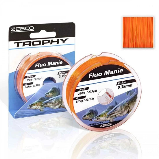 Fir Zebco Fluo Manie 0.25mm 300m 5kg