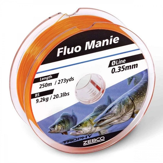 Fir Zebco Fluo Manie 0.28mm 300m 5.9kg