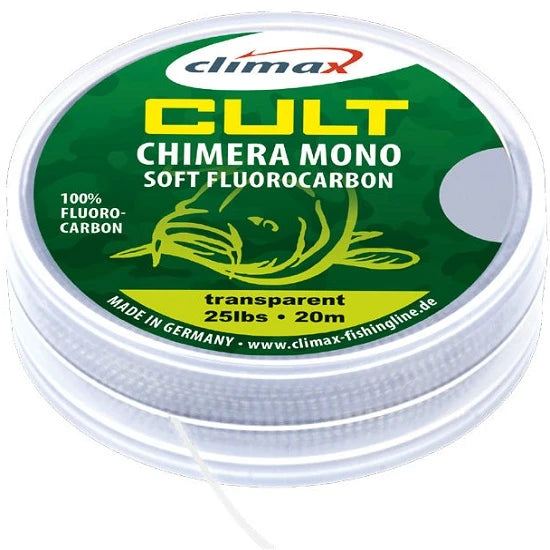 Fir Fluorocarbon Climax Cult Chimera Soft Fluorocarbon Hooklink 20m 0.50mm 30lb