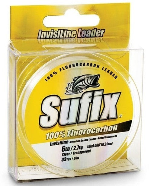 Fir fluorocarbon Sufix Invisiline W/Socket 0.12mm 1.20kg 20m Clear