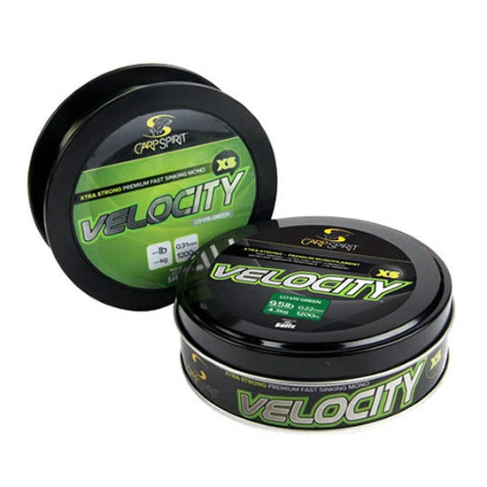 Fir Monofilament Carp Spirit Velocity Xs Lo-vis Green 0.30mm/7kg/1200m