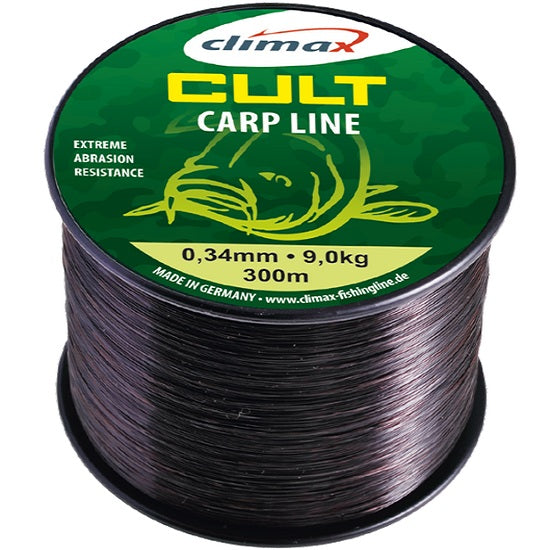 Fir monofilament Climax CULT CRAP BLACK 1000m 0.30mm 7.00kg