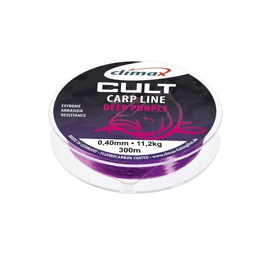 Fir Monofilament Climax Cult Crap Deep Purple 300m 0.32mm 7.70kg
