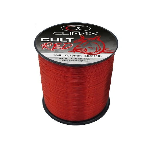Fir Monofilament Climax Cult Crap Red Mono 300m 0.22mm