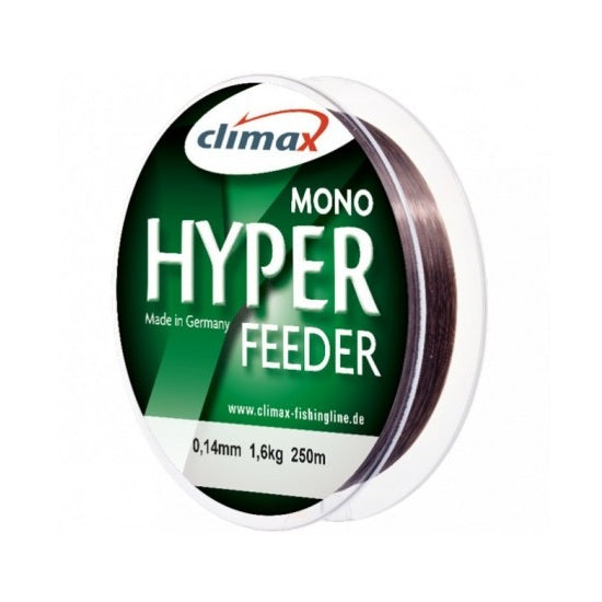 Fir monofilament Climax FIR HYPER FEEDER 250M 0.22mm Dark Brown