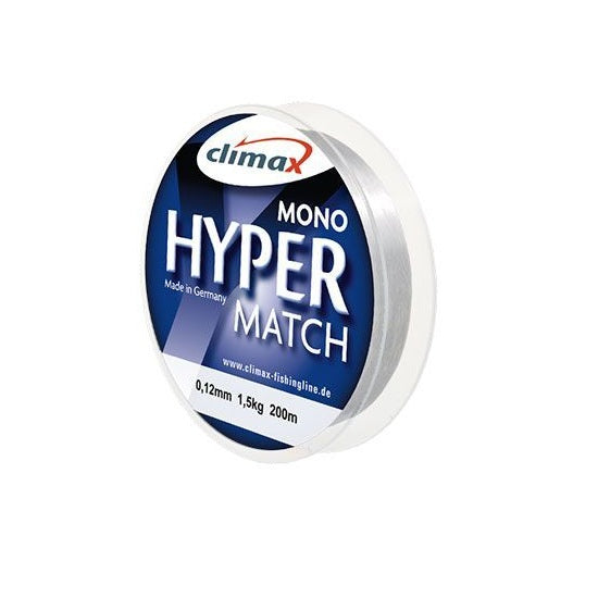 Fir monofilament Climax FIR HYPER MATCH SINKING 200m 0.16mm Light Grey
