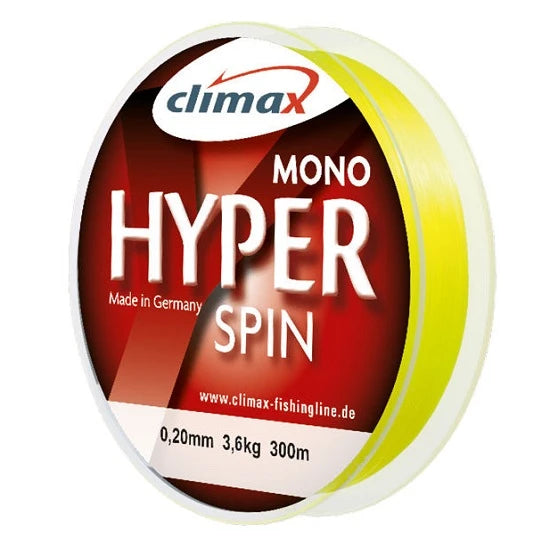 Fir Monofilament Climax Fir Hyper Spinning Fluo Yellow 150m 0.35mm
