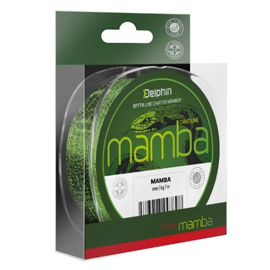 Fir Monofilament Delphin Mamba Feeder Camuflaj 0.18mm 6.3lbs 200m