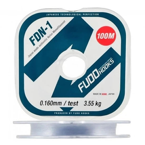 Fir Monofilament Fudo Hooks Fdn-1 100m, 0.200mm, 5.48kg