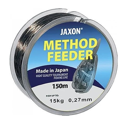 Fir Monofilament Jaxon Method Feeder Dark Brown 0.27mm 15kg 150m