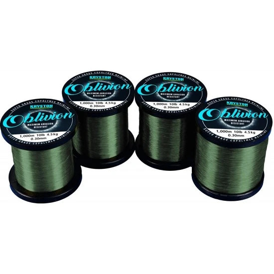 Fir Monofilament Kryston Oblivion Super Grade Copolymer 0.38mm/18lb/1000m Matt Camou