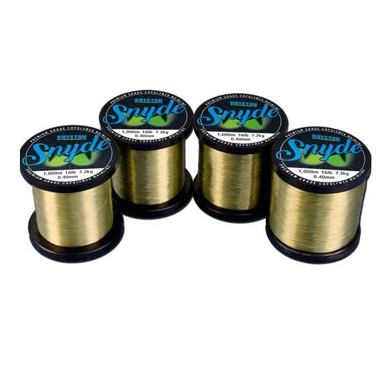 Fir Monofilament Kryston Snyde Premium Green 0.35mm 1000m
