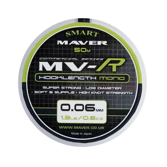 Fir Monofilament Maver Mv-r Hooklenght Mono 0.22mm/4.5kg/50m