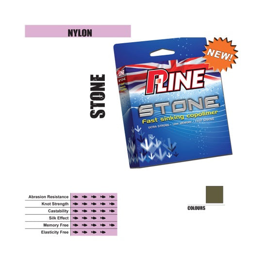 Fir monofilament P-Line Stone Fast Sinking 0.24mm/7.63kg/150m