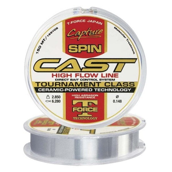 Fir monofilament T-Force Rapture Spin Cast 150m 0.18mm 4.65kg