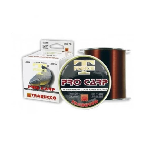 Fir Monofilament Trabucco T-force Pro Carp 0.32mm/13.85kg/300m