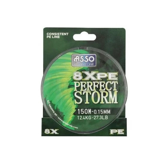 Fir Textil Asso Perfect Storm 8x 0.08mm Moss Green 150m