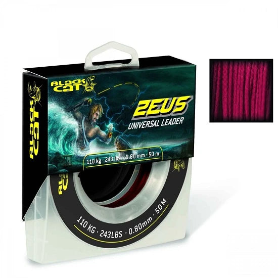 Fir Textil Black Cat Zeus Universal Leader 1.10mm 165kg 40m