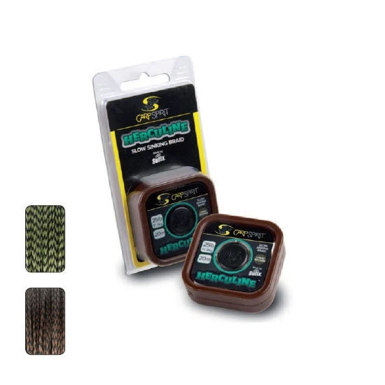 Fir Textil Carp Spirit Herculine Braid 15lb 20m Camo Brown