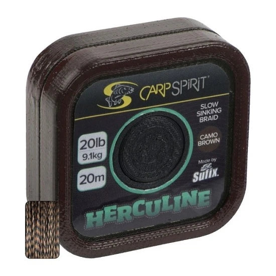 Fir Textil Carp Spirit Herculine Braid 25lb/20m Camo Brown