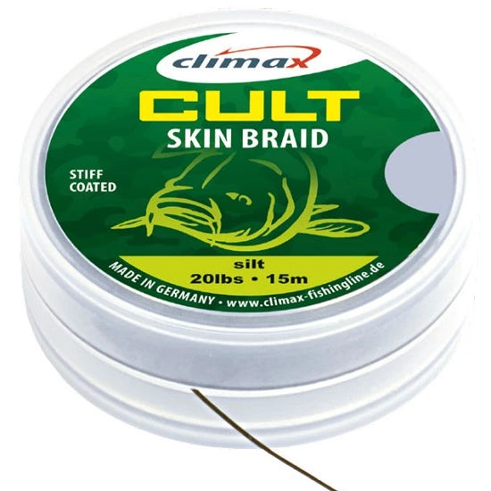 Fir Textil Climax Cult Crap Skinbraid 15m 20lb Camou Brown