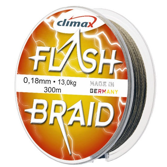 Fir textil Climax FIR FLASH BRAID GREEN 100m 0.60mm 48kg