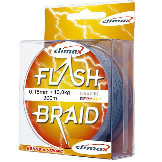 Fir textil Climax FIR FLASH BRAID GREY 100m 0.20mm 14.5kg