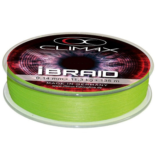 Fir textil Climax iBRAID CHARTREUSE 135m 0.18mm 16.6kg