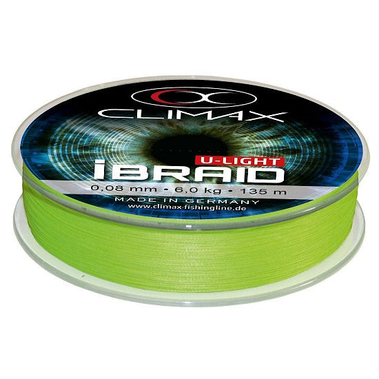Fir textil Climax iBRAID U-LIGHT CHARTREUSE 270m 0.10mm 7.5kg